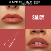 Original Maybelline Superstay Vinyl Ink Liquid Lipstick - Saucy 65